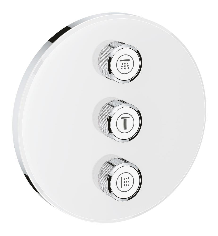 Grohtherm SmartControl Triple volume control trim