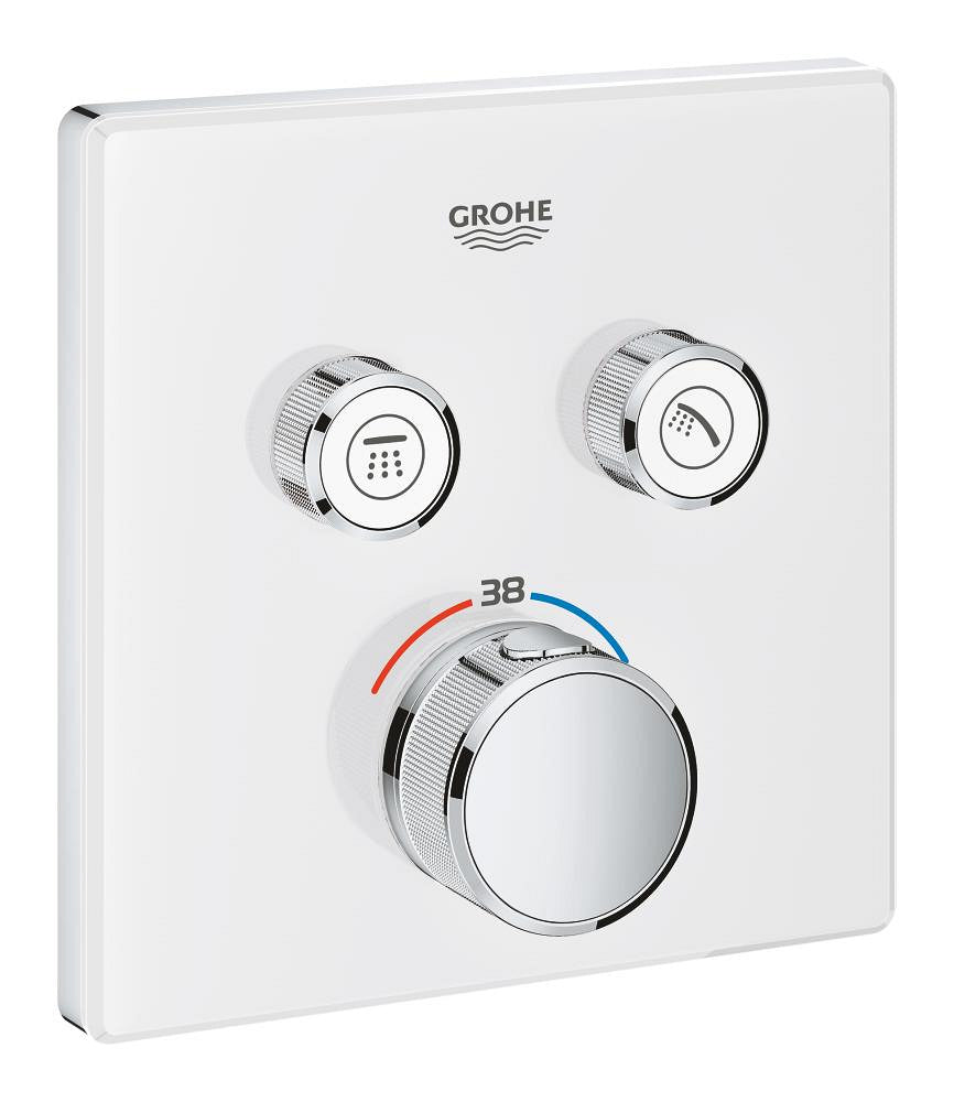 Grohtherm SmartControl Thermostat for concealed installation with 2 valves
