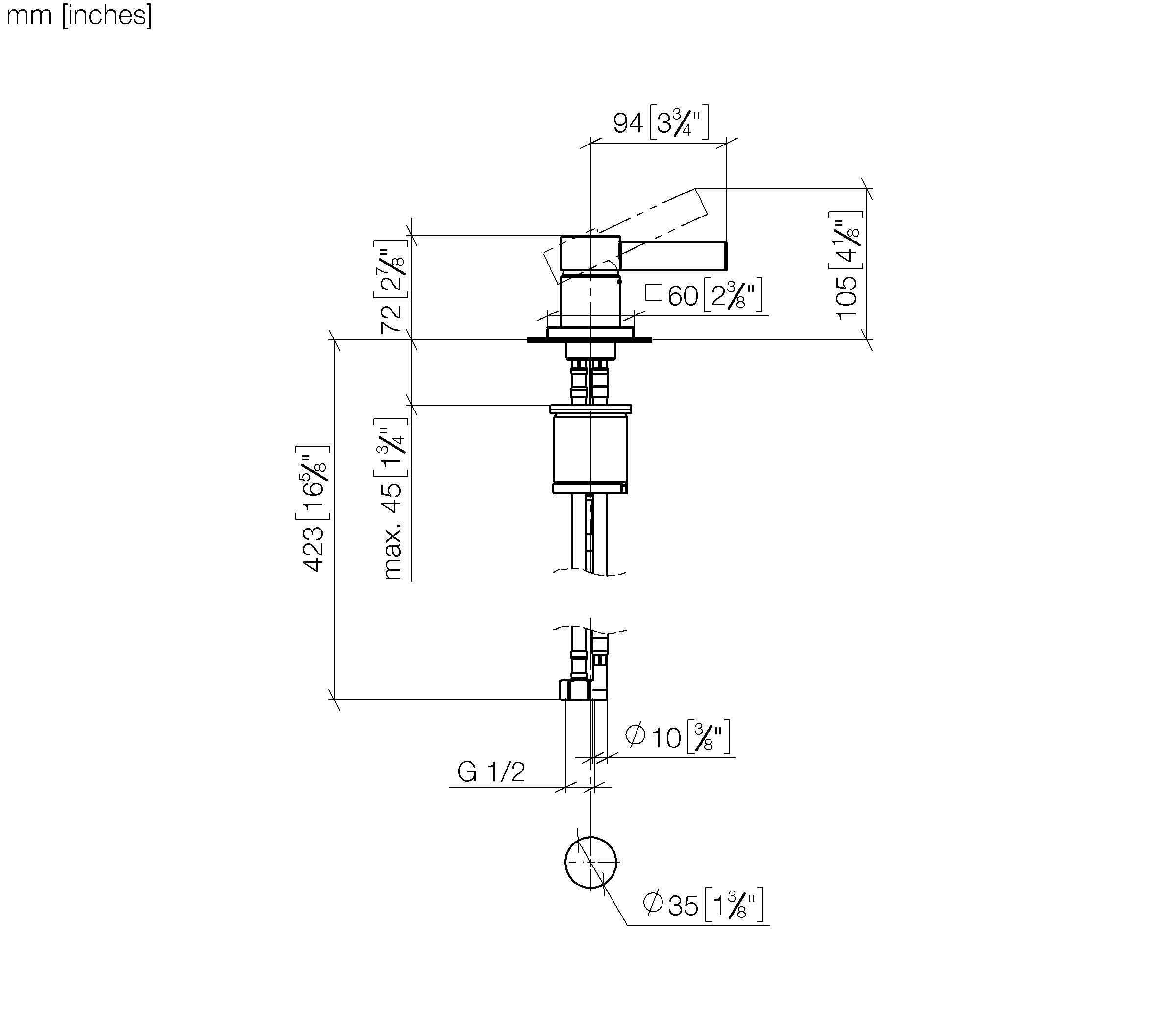 Mem Single Lever Basin Mixer Chrome