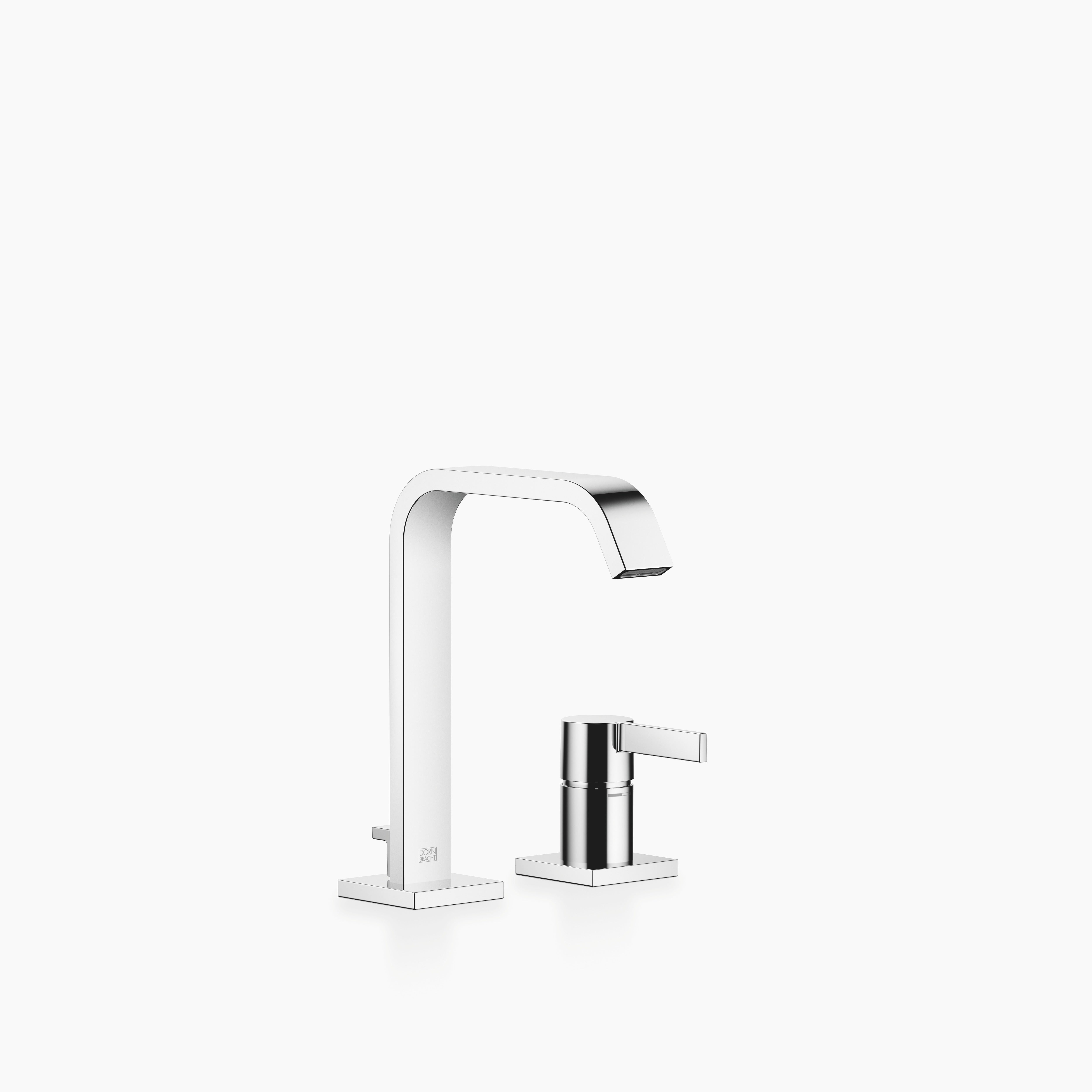 Imo Two Hole Basin Mixer With Pop Up Waste Chrome