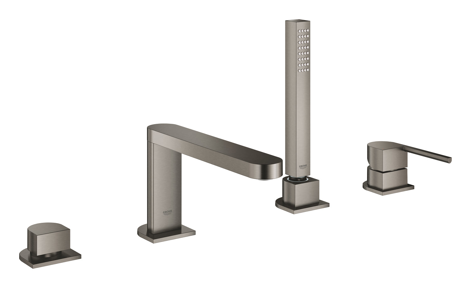 GROHE Plus 4-hole single-lever bath combination