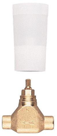 Concealed valve 3/4"