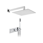 Tablet Notion 2 Outlet 2 Handle Concealed Thermostatic Valve with Integrated Outlet Handset and Hose