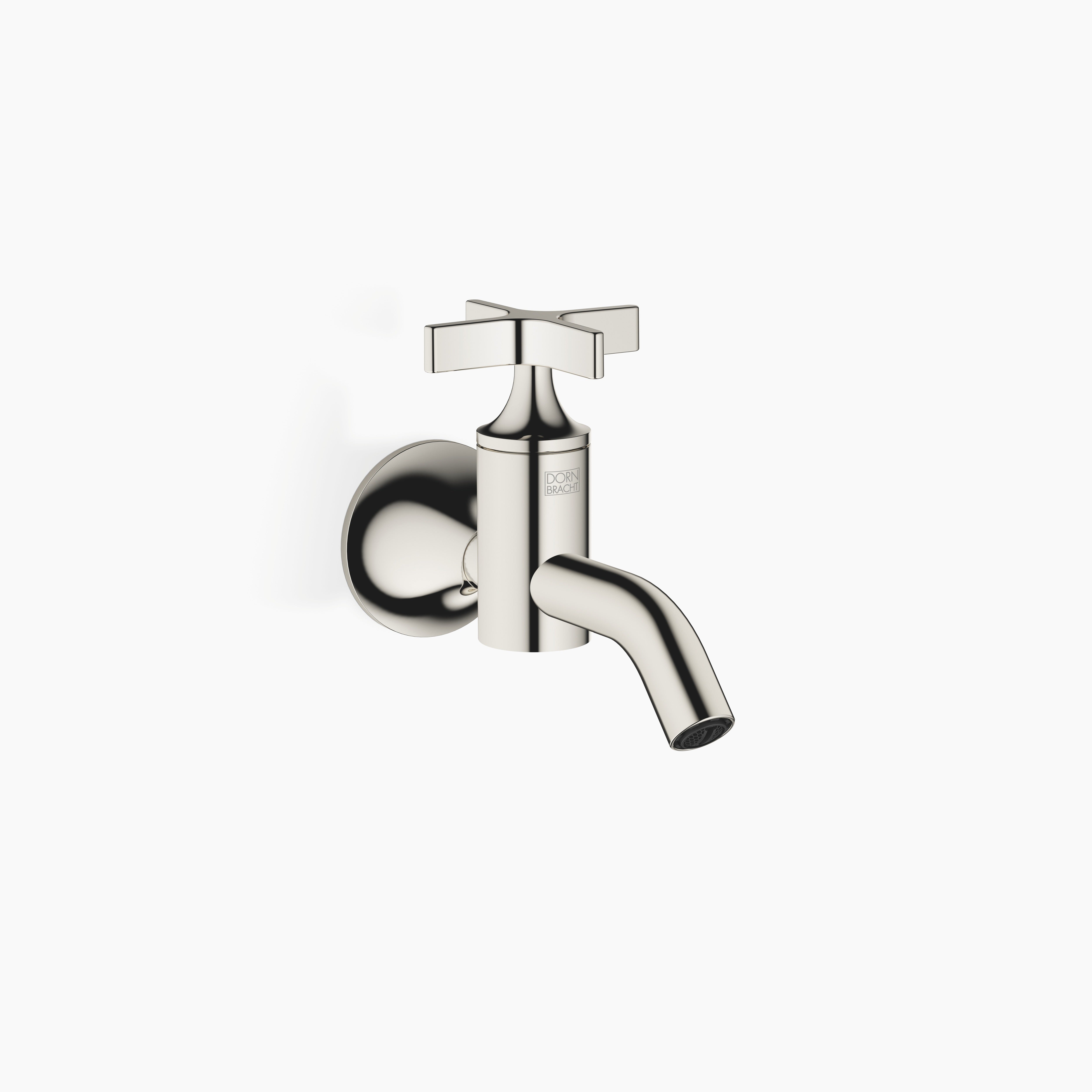 Vaia Wall Mounted Valve Cold Water Without Pop Up Waste Chrome