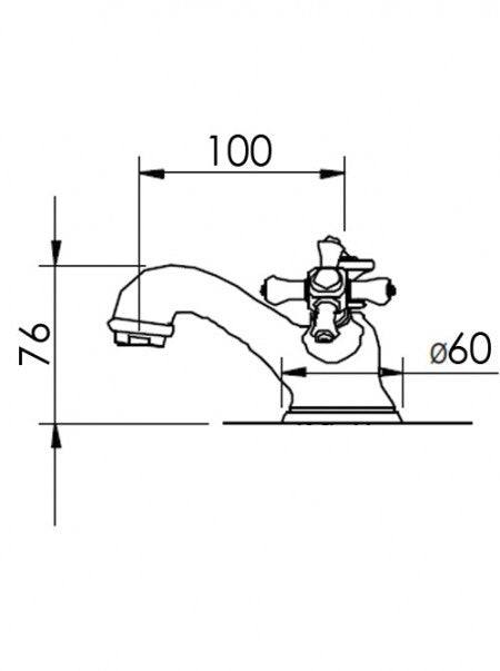EDWARDIAN - Mono Basin Mixer