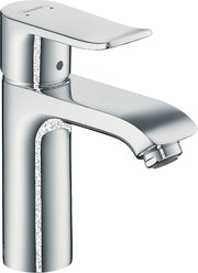 Metris Single lever basin mixer 110 min. 0.5 bar without waste