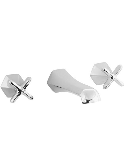 HEXA - 3 Hole Wall Basin Mixer