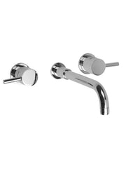 TECHNO 465 - 3 Hole Wall Basin Mixer
