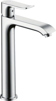 Metris Single lever basin mixer 200 with pop-up waste