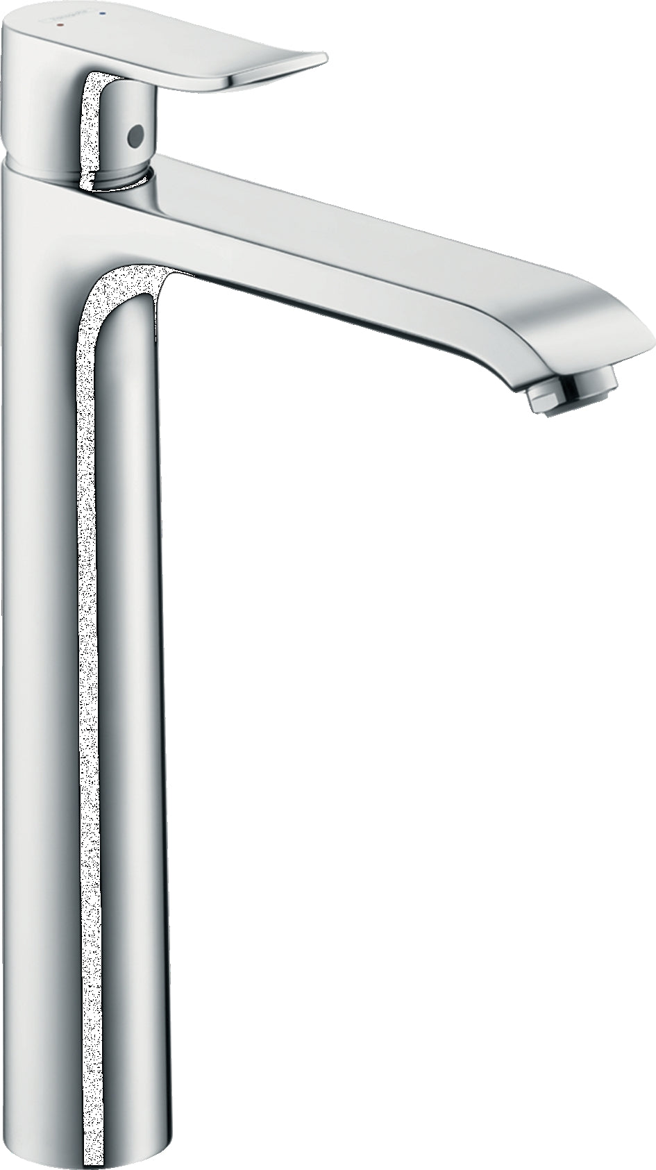 Metris Single lever basin mixer 260 for wash bowls without waste
