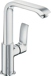 Metris Single lever basin mixer 230 with push-waste