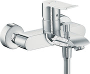 Metris Single lever manual bath mixer for exposed installation