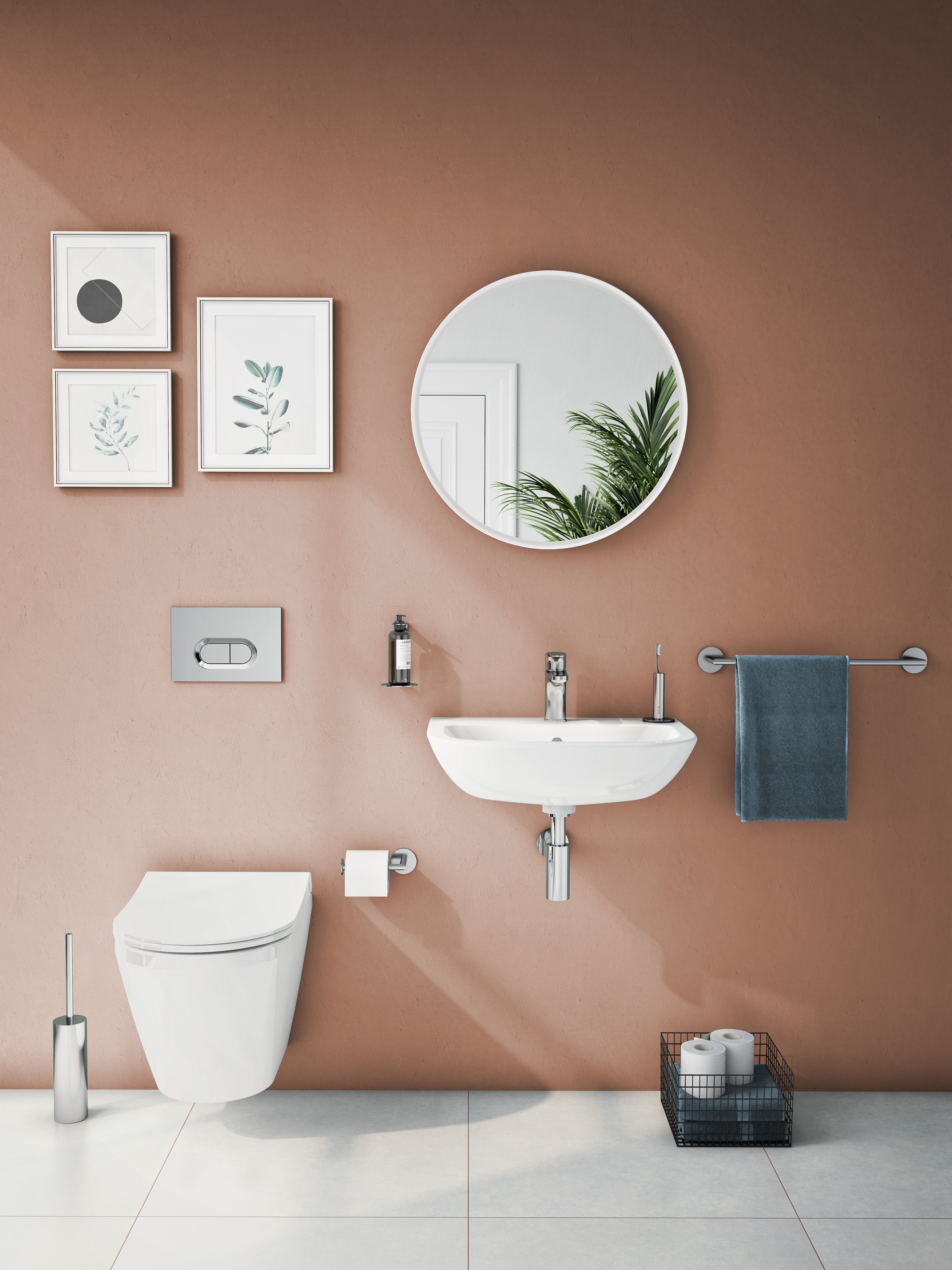 Washbasin, 55cm