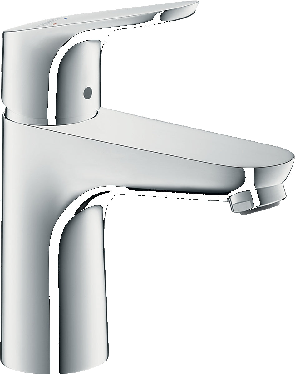 Focus Single lever basin mixer 100 without waste
