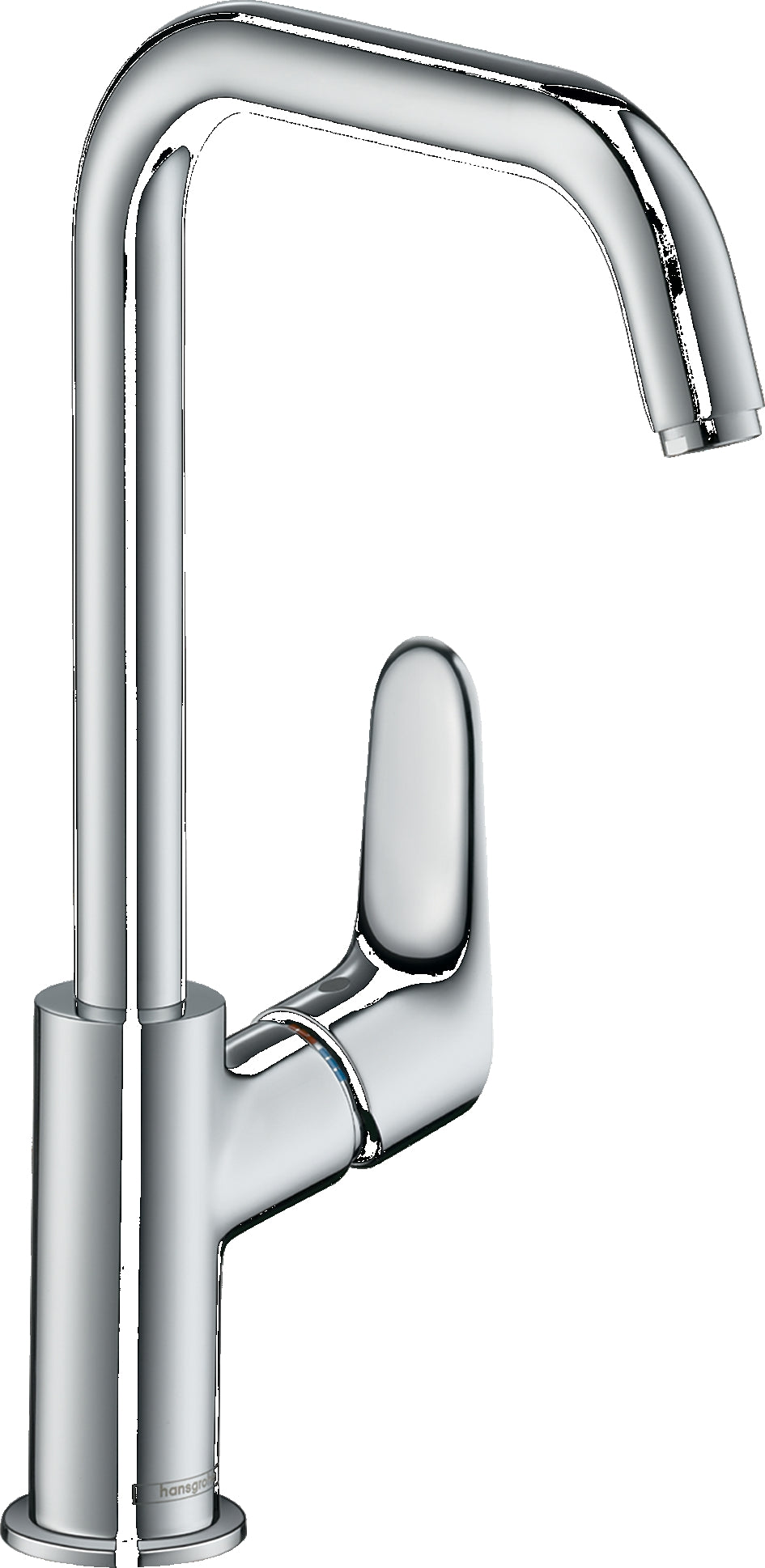 Focus Single lever basin mixer 240 with swivel spout without waste