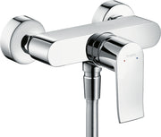 Metris Single lever manual shower mixer for exposed installation