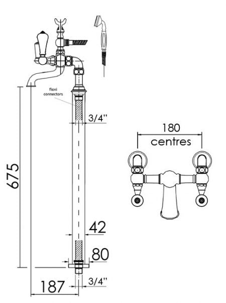 ASBURY - Solid Lever Floor BSM