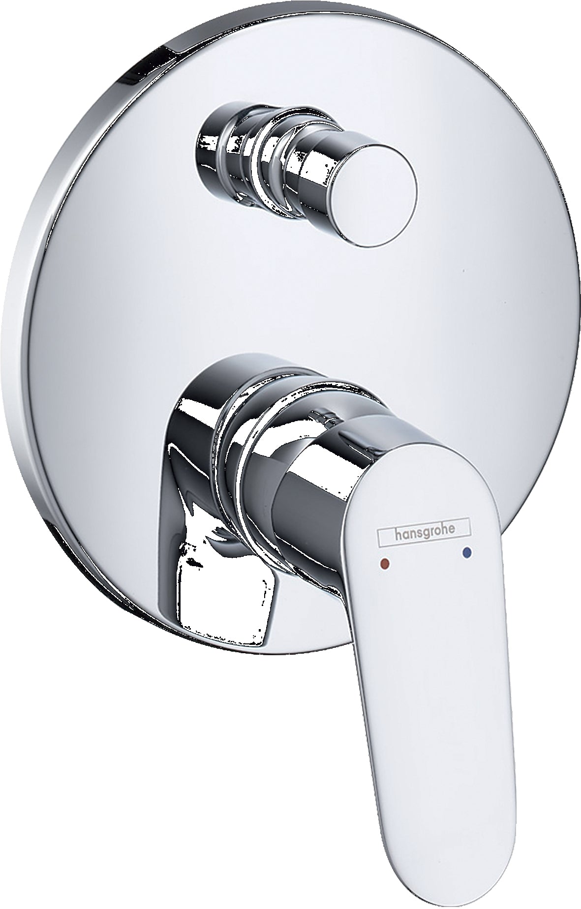 Focus Single lever manual bath mixer for concealed installation