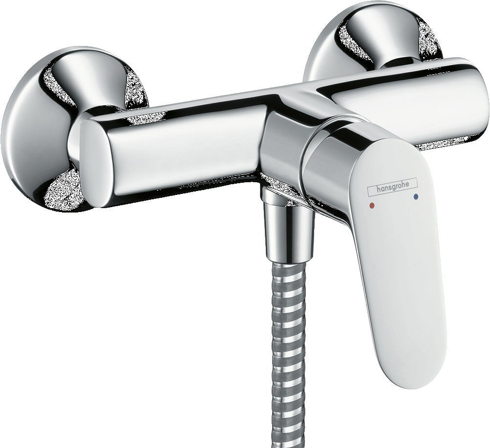 Focus Single lever manual shower mixer for exposed installation