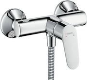 Focus Single lever manual shower mixer for exposed installation with 2 flow rates
