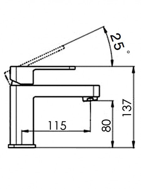 CUDO - Mono Basin Mixer