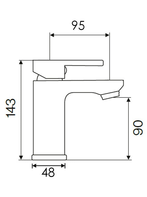 LOFT Mono Basin Mixer