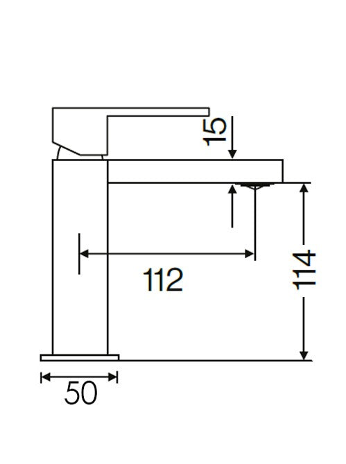 R90 Mono Basin Mixer