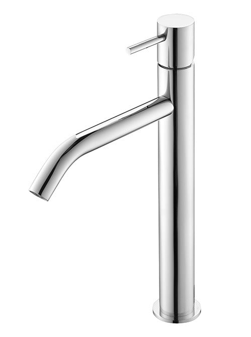 M2 Mini Round Tall Mono Basin Chrome