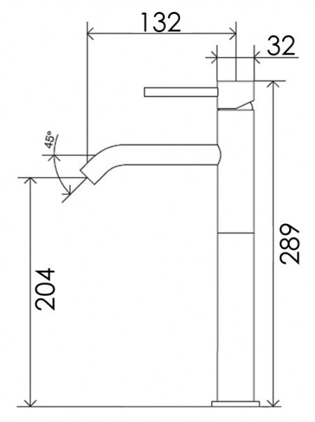 X11 - Tall Mini Mono - PVD
