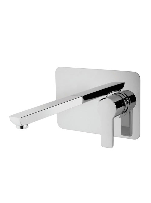 COULE - 2 Hole Wall Basin Mixer on Plate