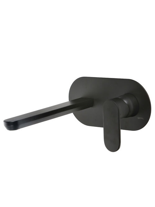BLACK - Emmie Wall Basin Mixer