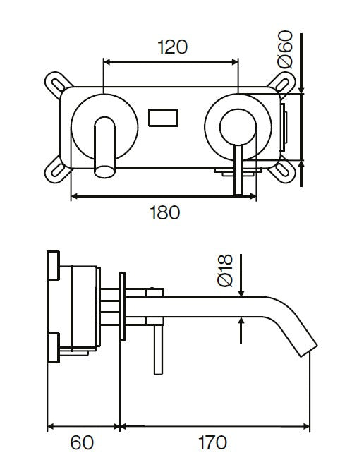 M2 Mini Round 2 TH Basin 170