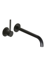 BLACK - Mini Wall Basin LEFT Hand