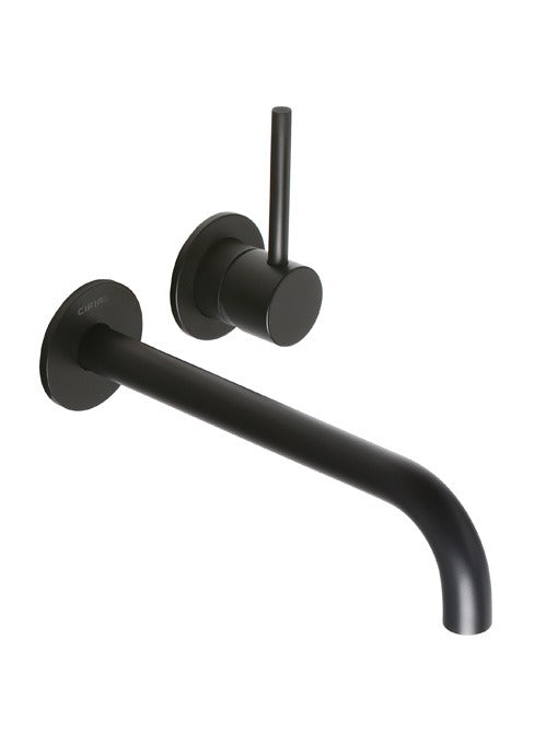 BLACK - Mini Wall Basin RIGHT Hand