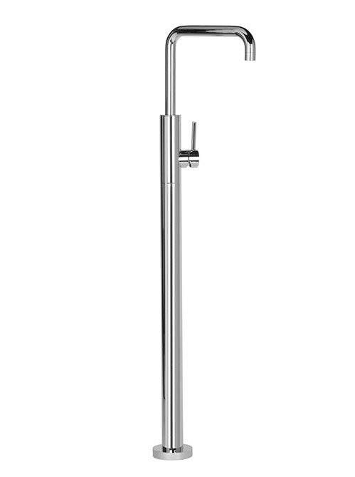 TECHNO 465 - 'L' SPOUT Single Leg Floor Bath Filler