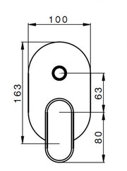 BLACK - Emmie Manual Bath/Shower Mixer