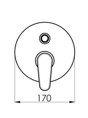 VIVA - Concealed Bath/Shower Mixer (HP)