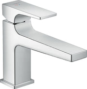 Metropol Single lever basin mixer 100 CoolStart with lever handle and push-open waste