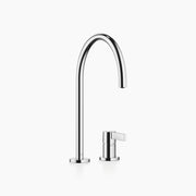 Tara Ultra Two Hole Mixer With Individual Rosettes Chrome