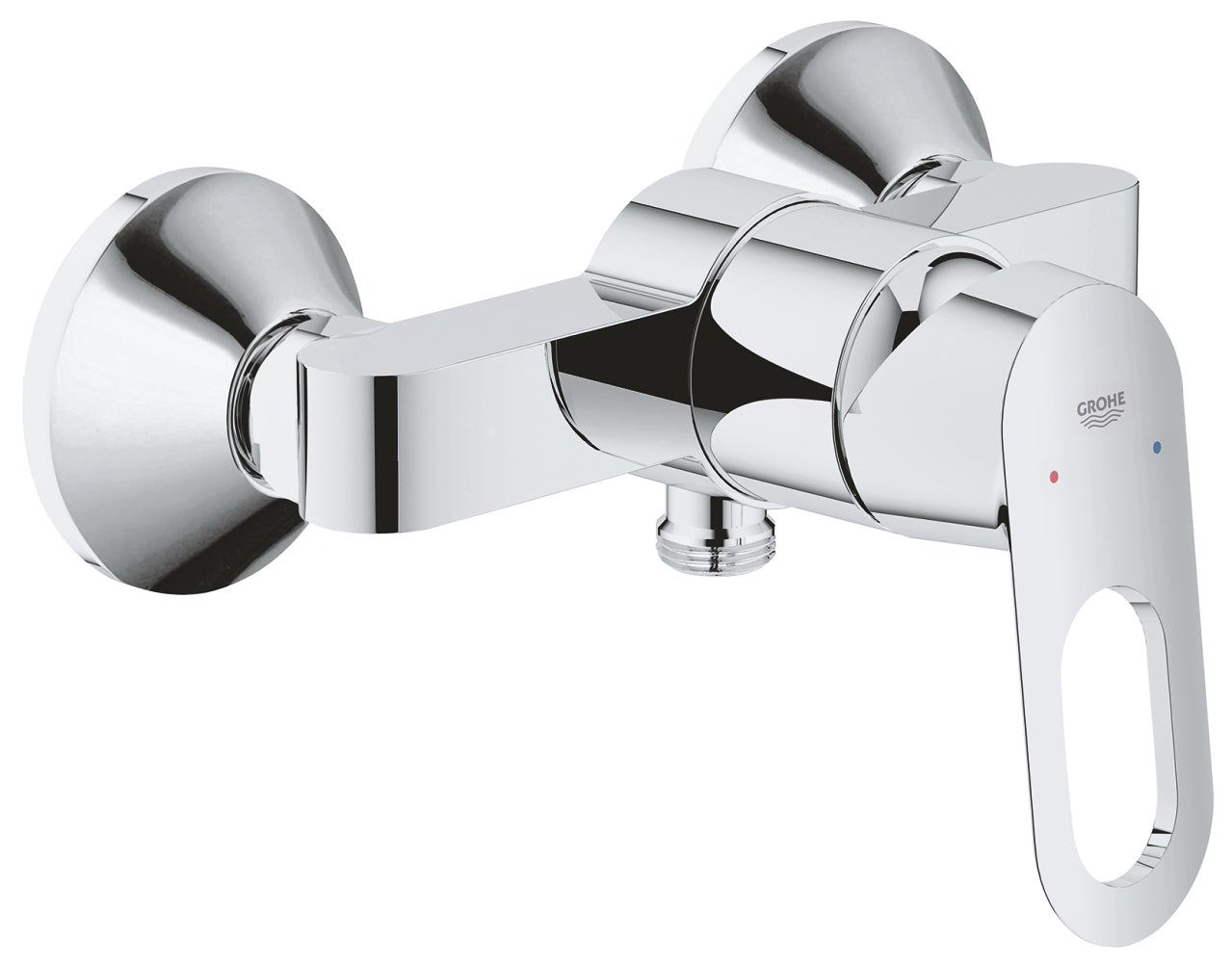 BauLoop Single-lever shower mixer 1/2"