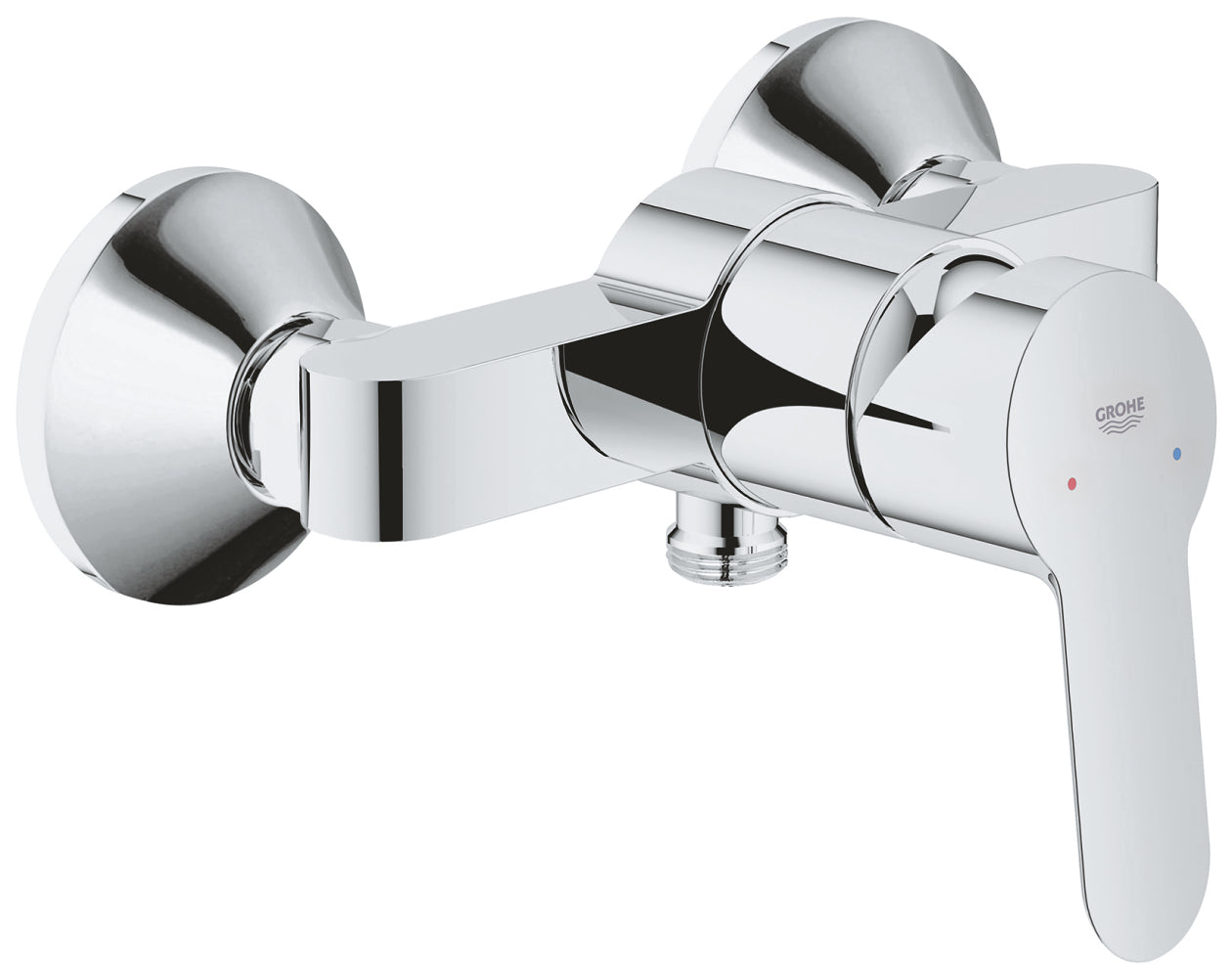 BauEdge Single-lever shower mixer 1/2"