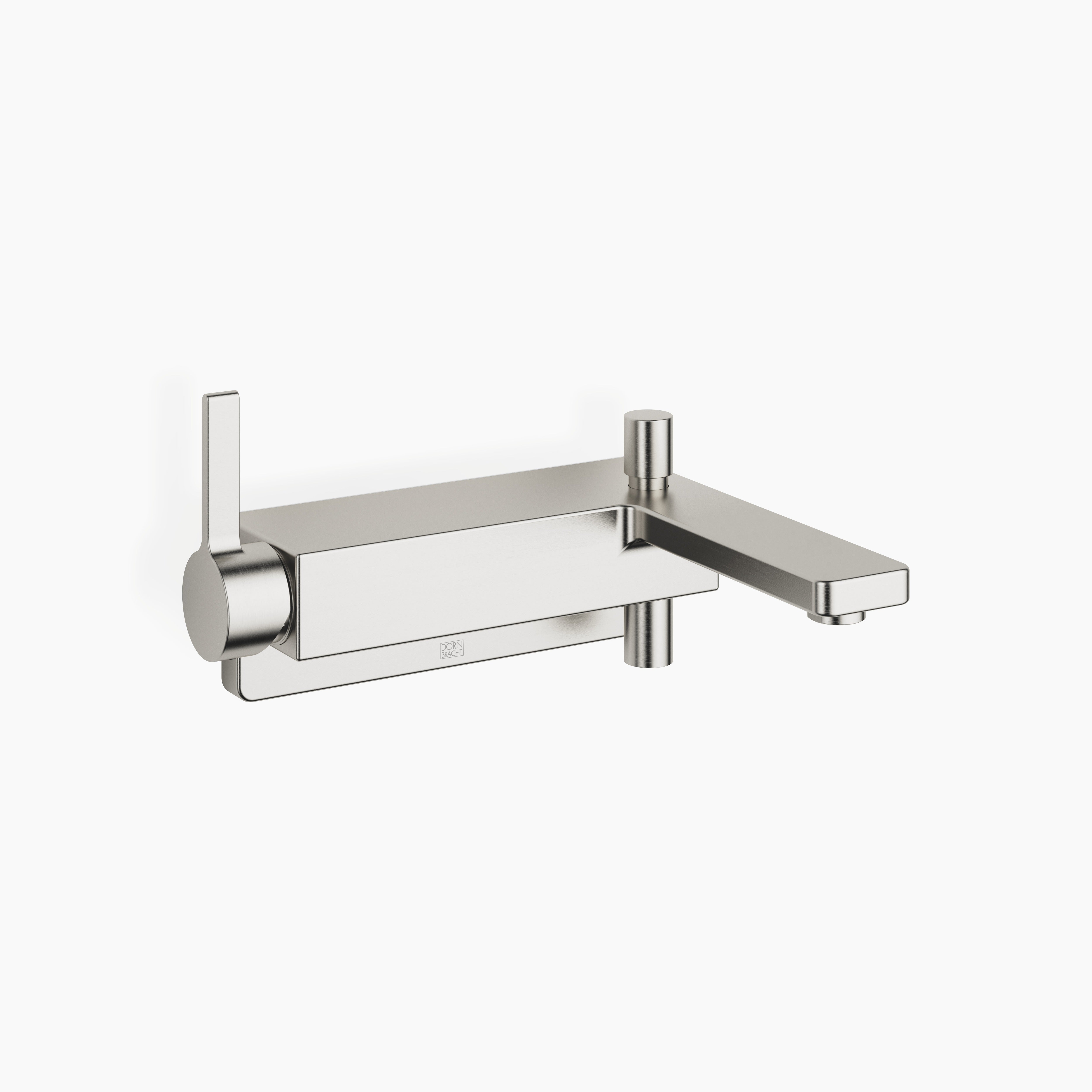 Lulu Single Lever Bath Mixer For Wall Mounting Without Shower Set Chrome