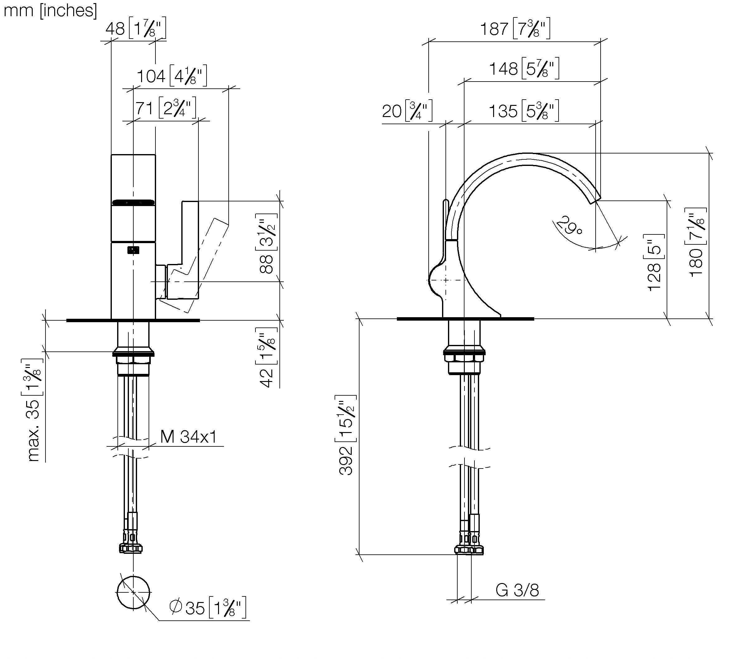 Cyo Single Lever Basin Mixer Without Pop Up Waste Chrome