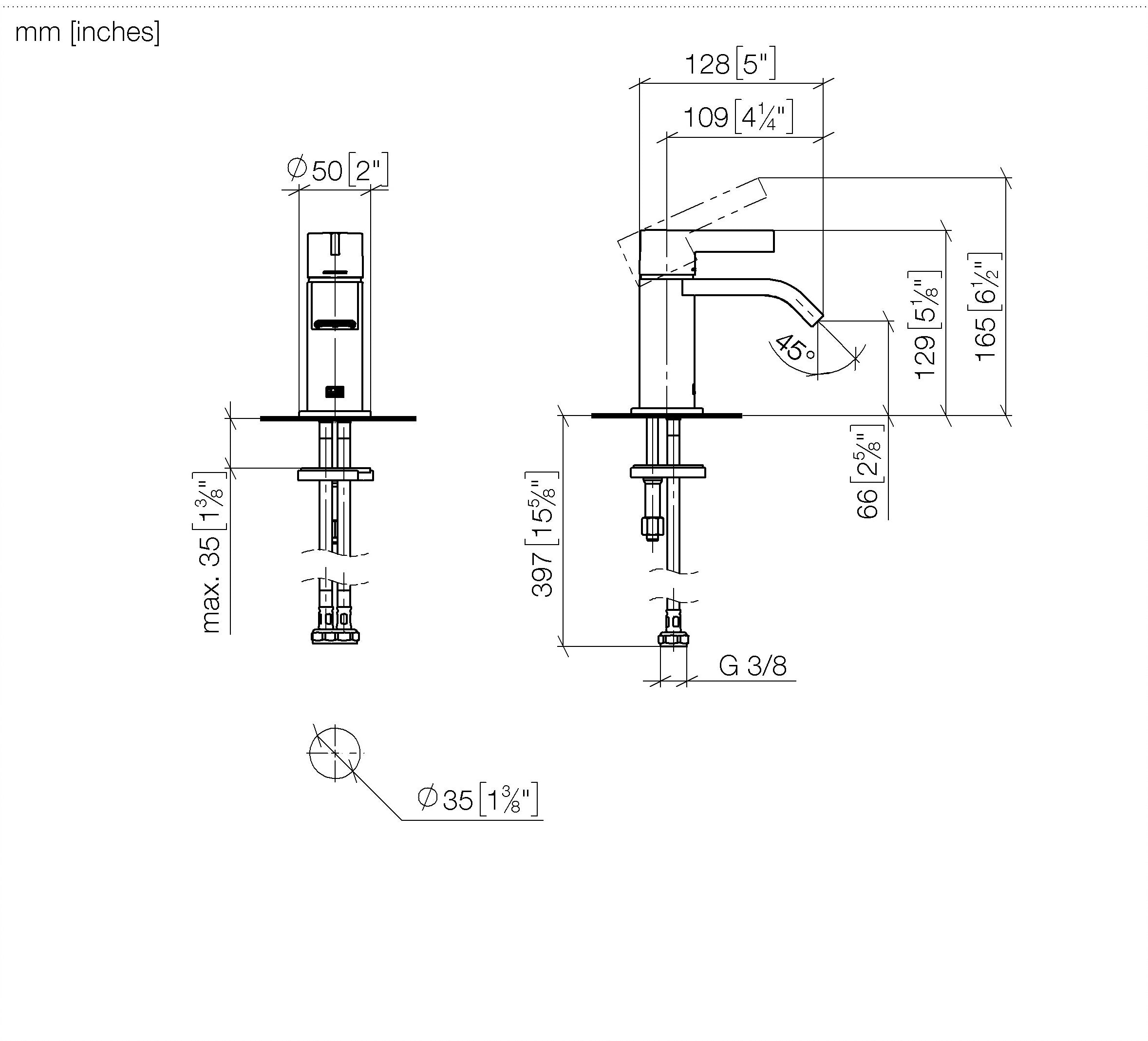Imo Single Lever Basin Mixer Without Pop Up Waste Chrome III