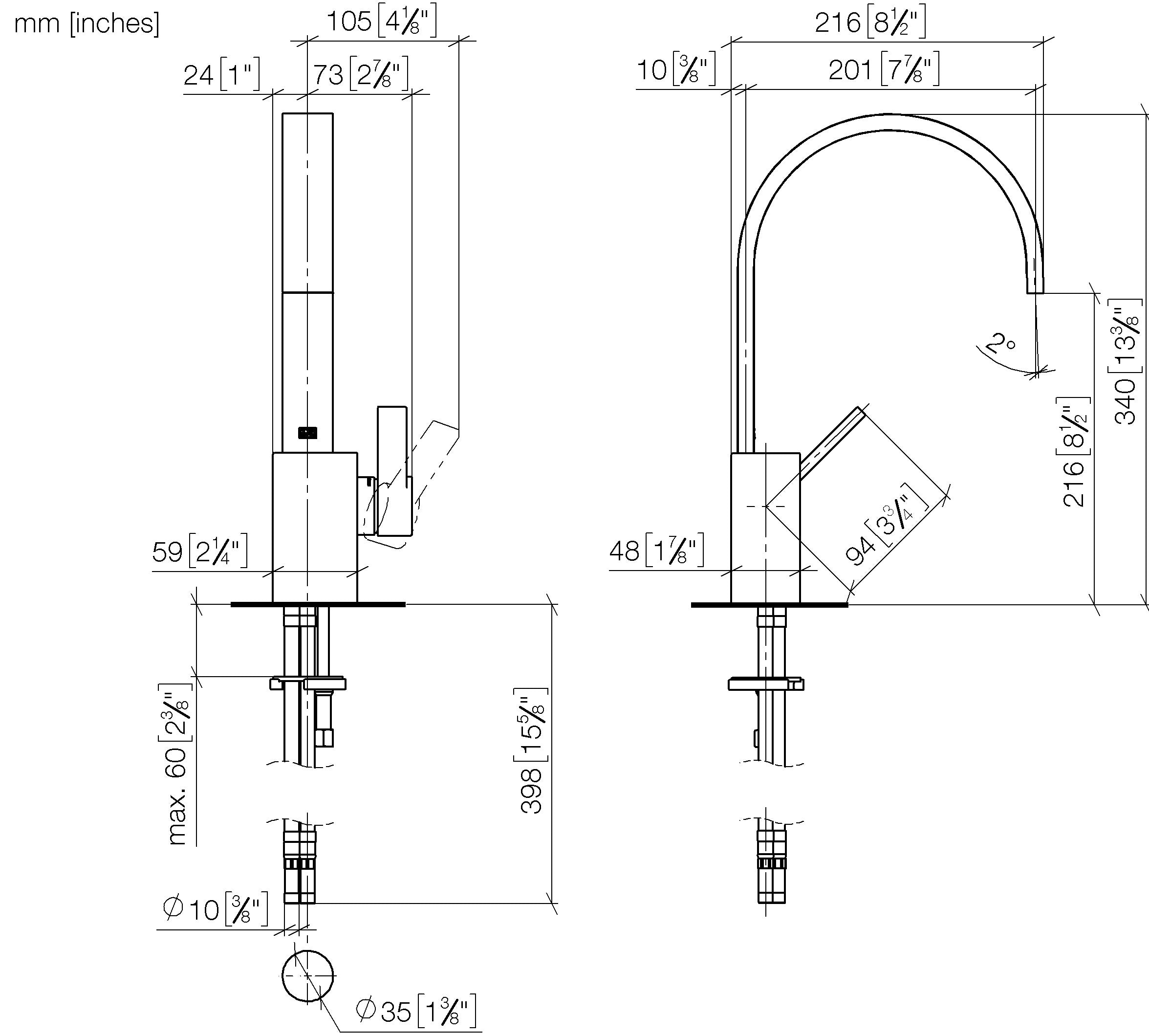 Mem Single Lever Basin Mixer Without Pop Up Waste Chrome III