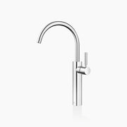 Meta Single Lever Basin Mixer With Raised Base Without Pop Up Waste Chrome