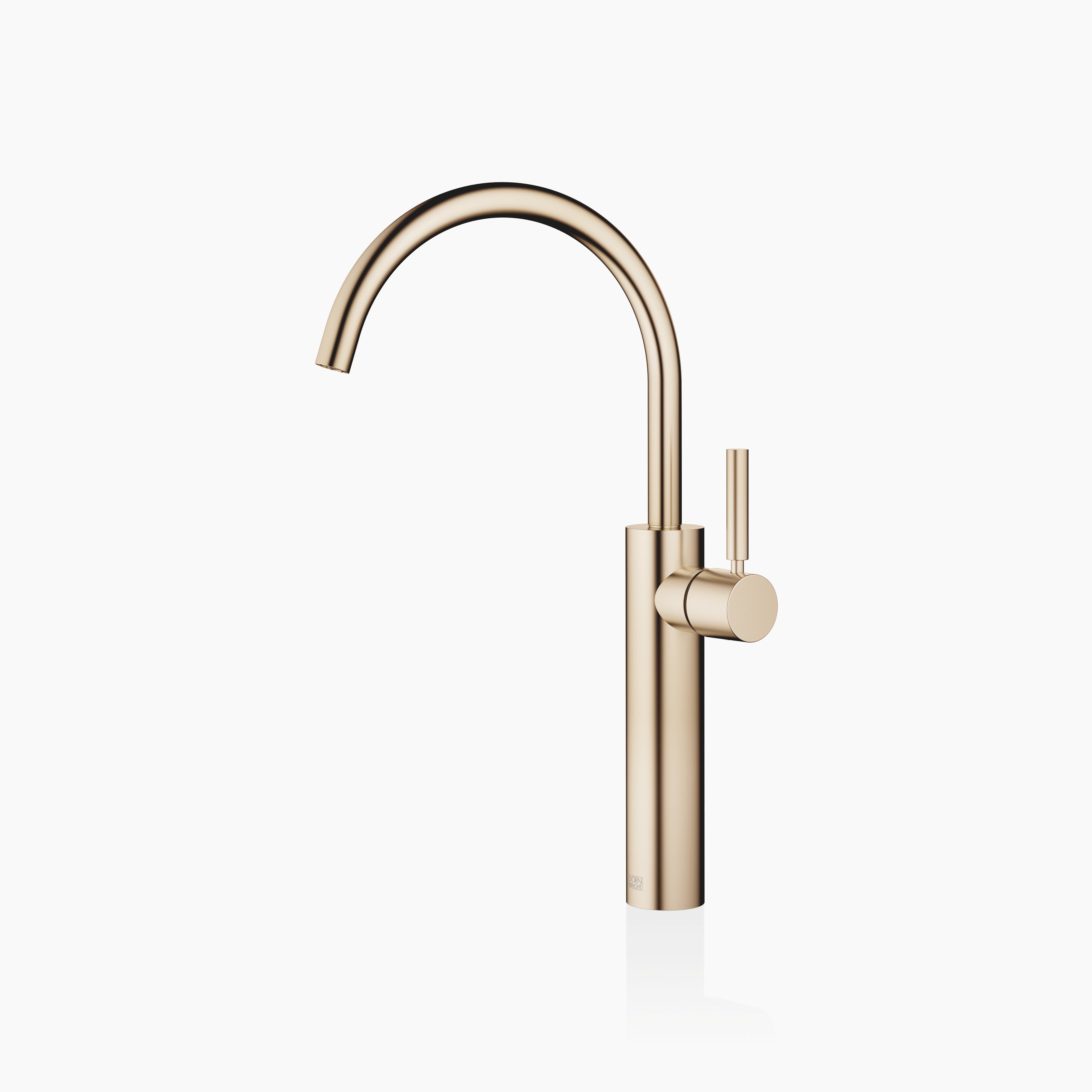 Meta Single Lever Basin Mixer With Raised Base Without Pop Up Waste Chrome