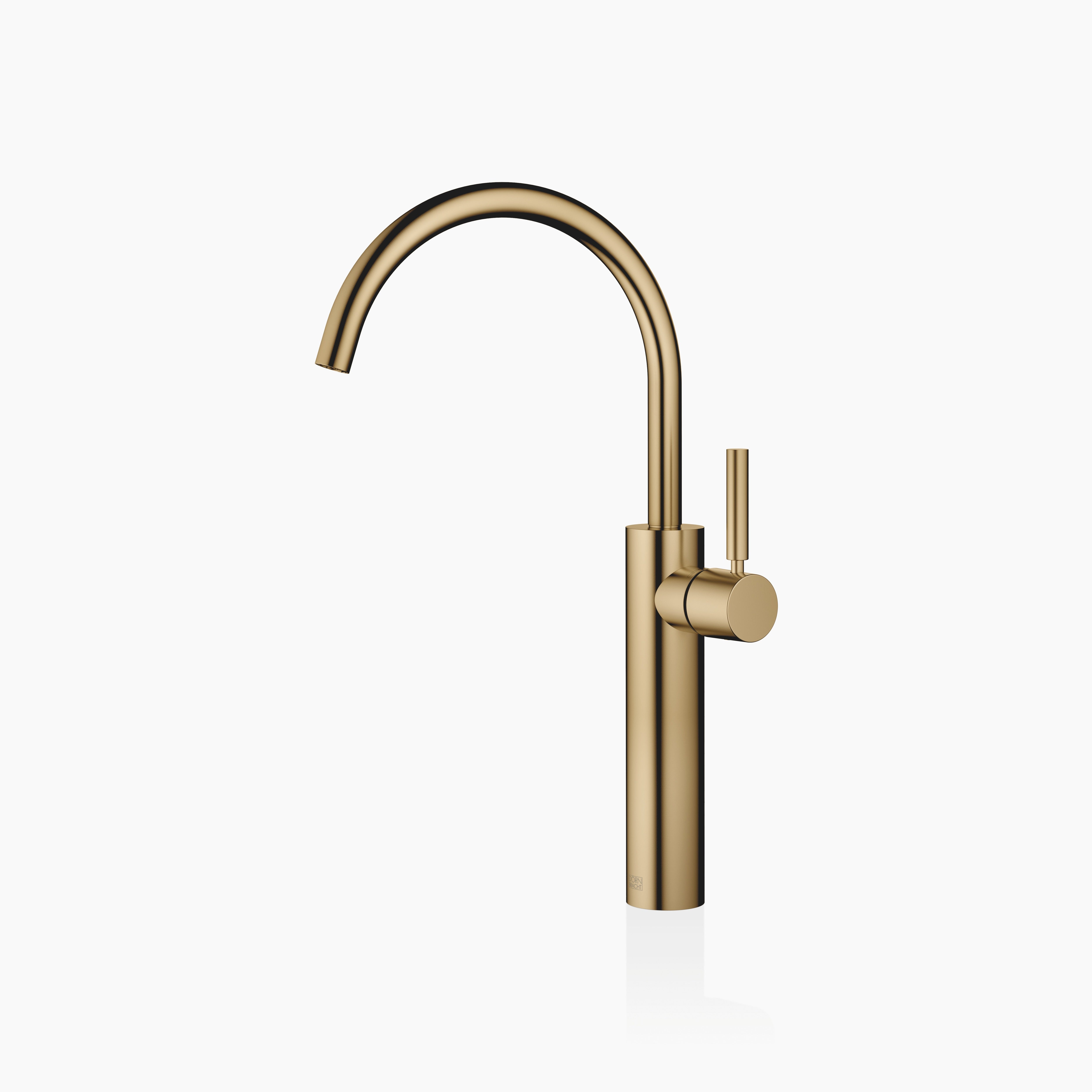 Meta Single Lever Basin Mixer With Raised Base Without Pop Up Waste Chrome