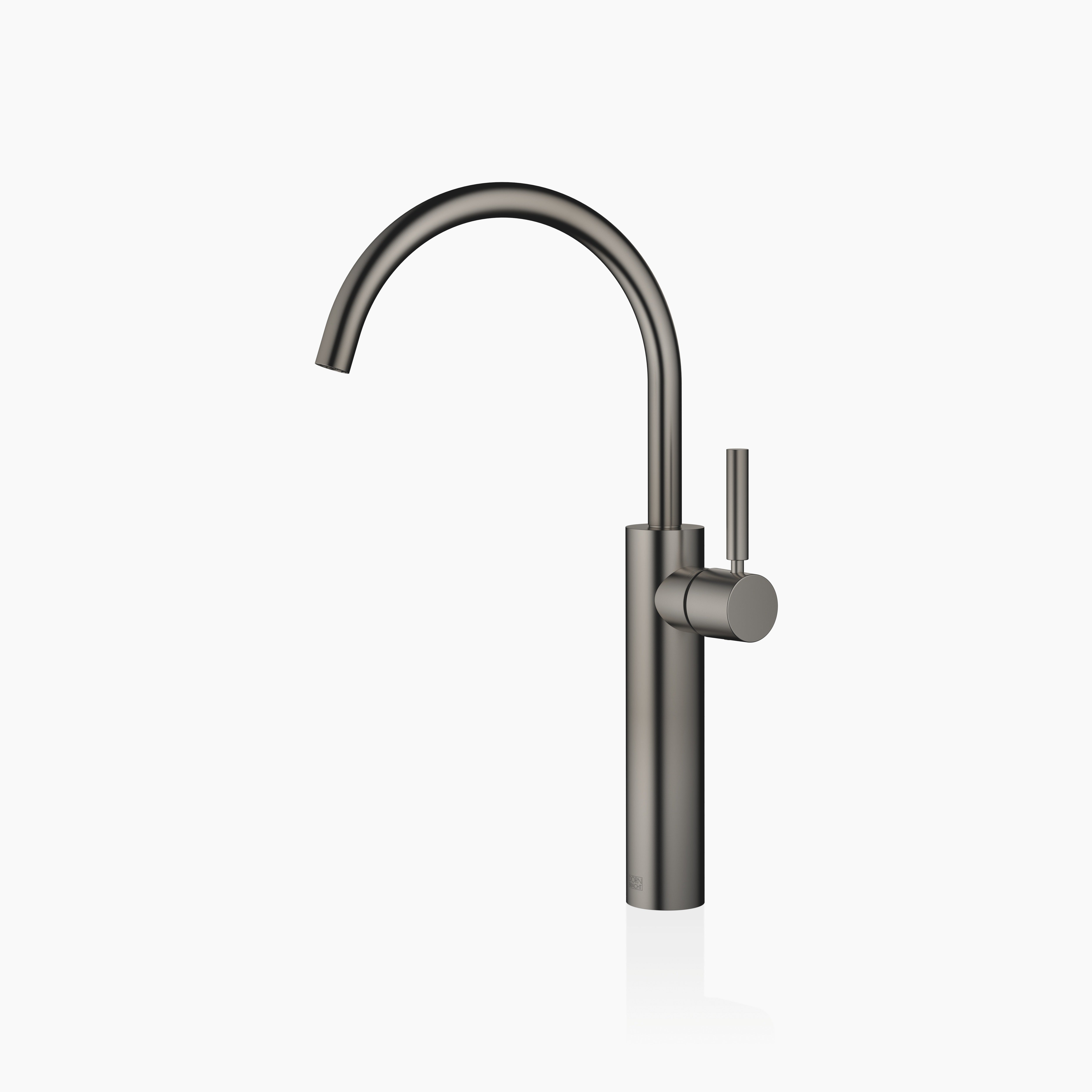 Meta Single Lever Basin Mixer With Raised Base Without Pop Up Waste Chrome