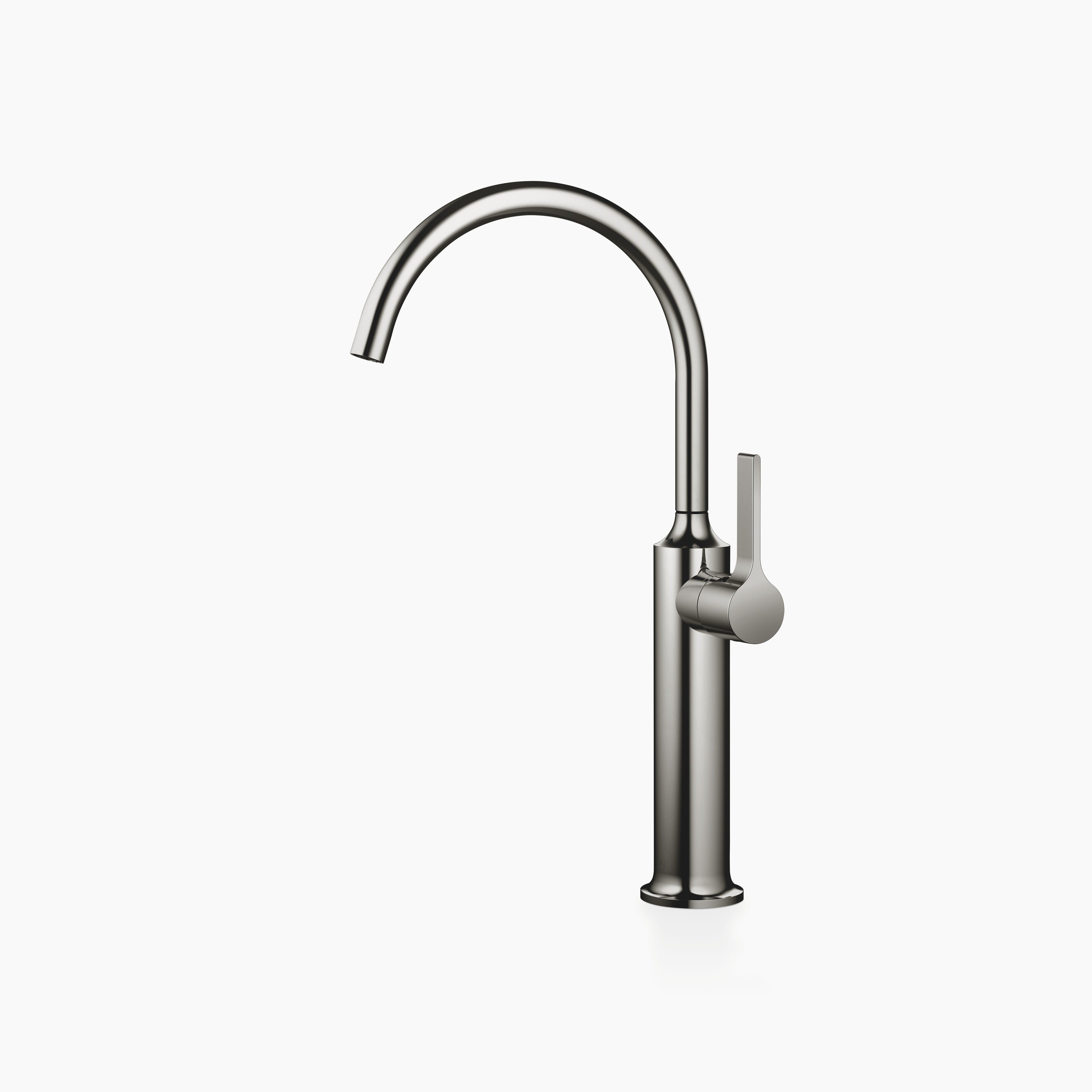 Vaia Single Lever Basin Mixer With Raised Base Without Pop Up Waste Chrome